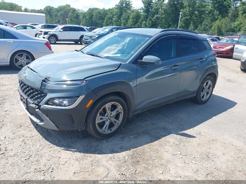 Vin: km8k6cabxnu887319, lot: 46304016, hyundai kona sel 20222
