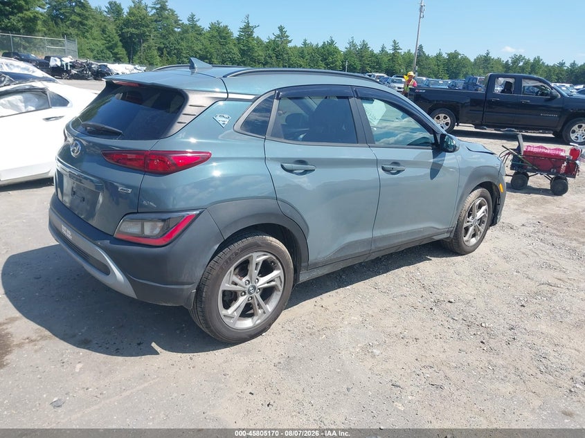 Vin: km8k6cabxnu887319, lot: 46304016, hyundai kona sel 20224