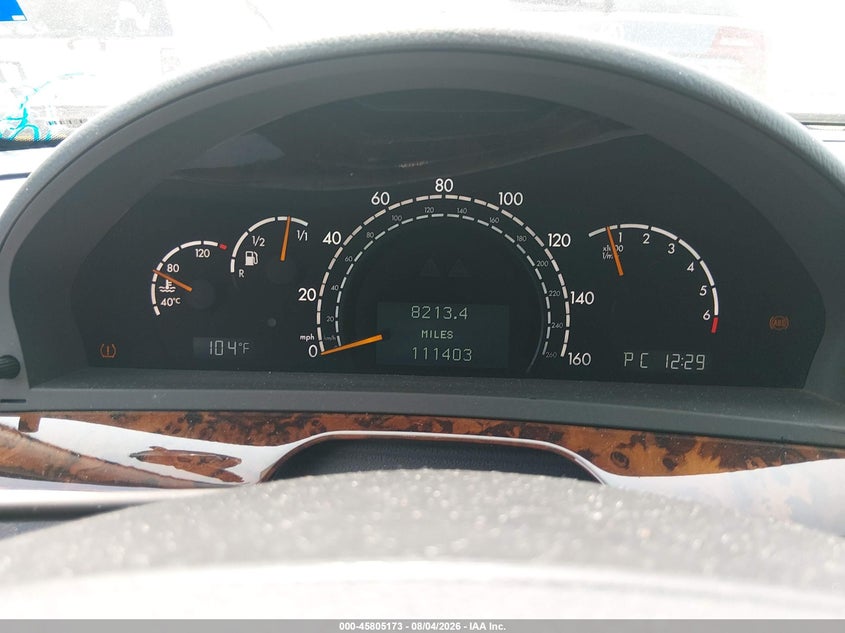 2006 MERCEDES-BENZ S 500 auction photo 7