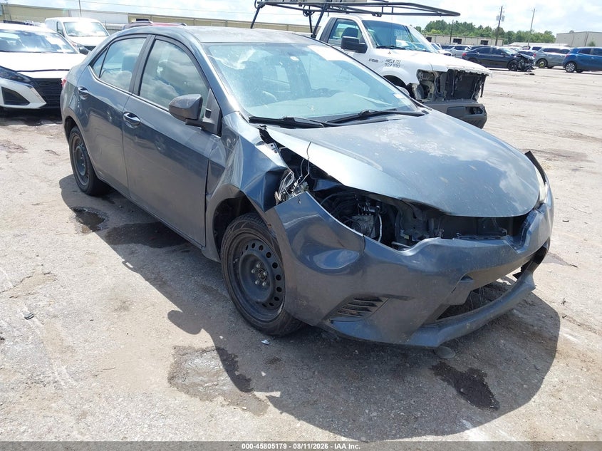 2016 TOYOTA COROLLA auction photo 1
