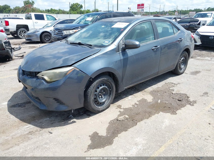 2016 TOYOTA COROLLA auction photo 2