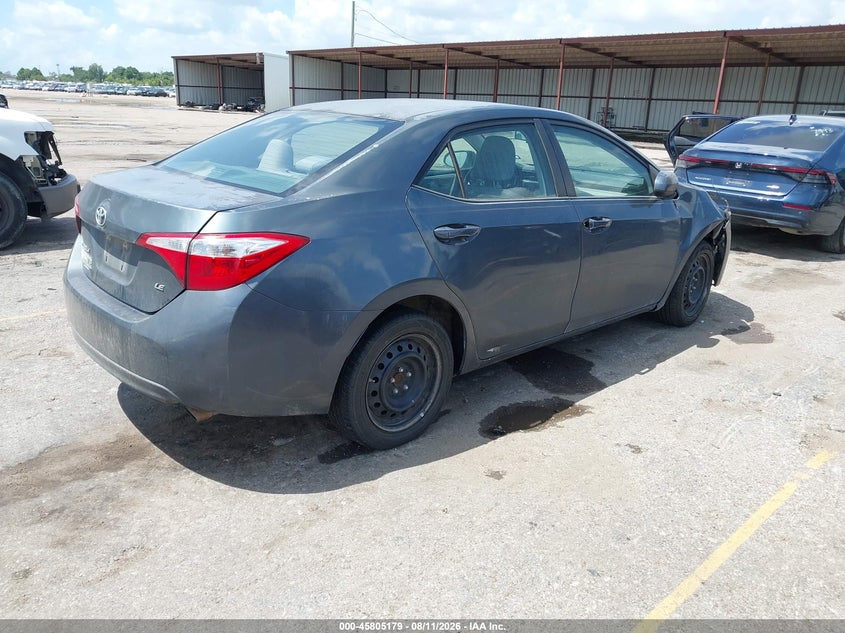 2016 TOYOTA COROLLA auction photo 4