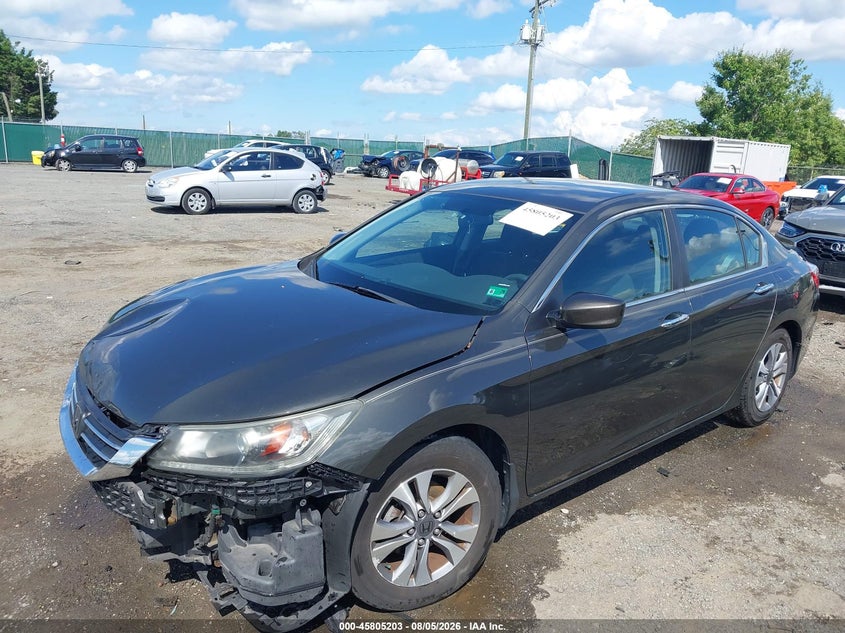 Vin: 1hgcr2f31da208700, lot: 46304049, honda accord lx 20132