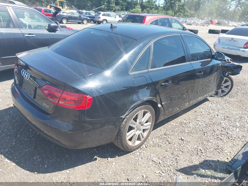 Vin: wauafafl7cn009213, lot: 46304052, audi a4 2.0t premium 20124