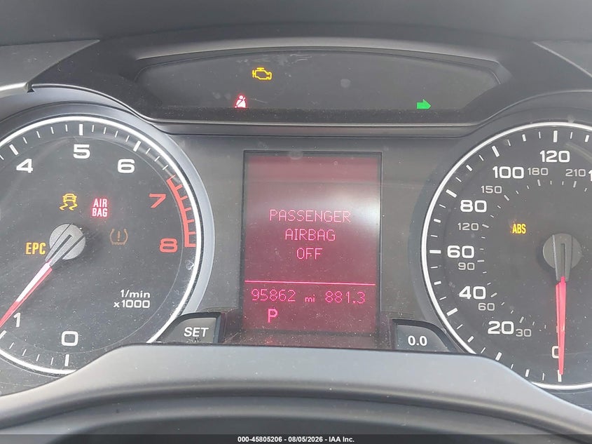 AUDI A4 2012 VIN WAUAFAFL7CN009213