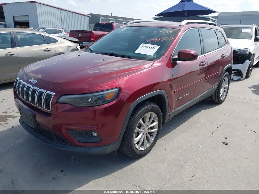 Vin: 1c4pjlcx1kd221334, lot: 46304074, jeep cherokee latitude fwd 20192