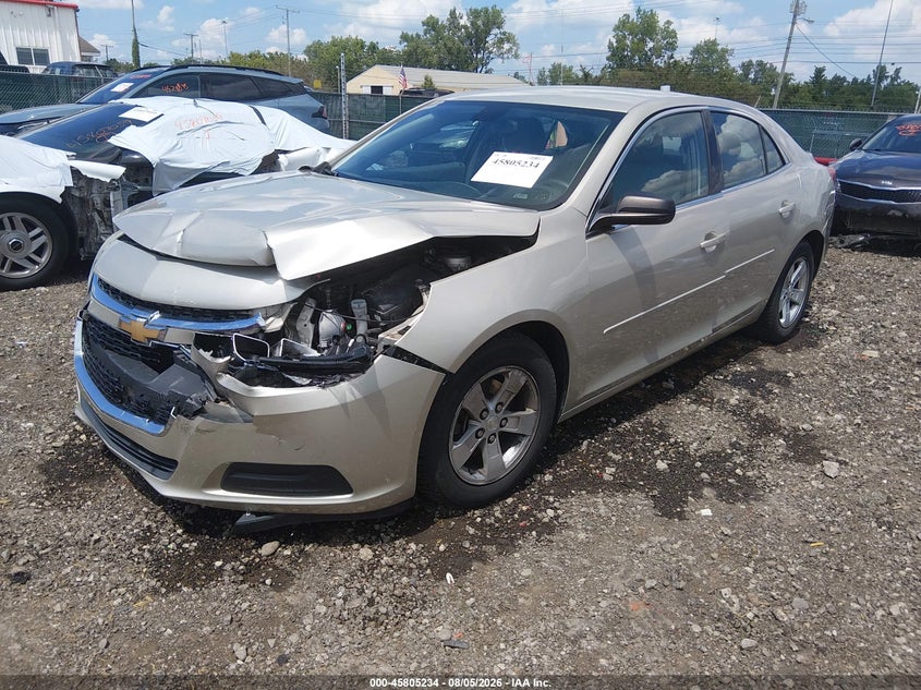 Vin: 1g11b5slxef162170, lot: 46304079, chevrolet malibu 1ls 20142