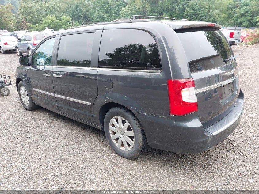 Vin: 2a4rr8dg0br760158, lot: 46304080, chrysler town & country touring-l 20113