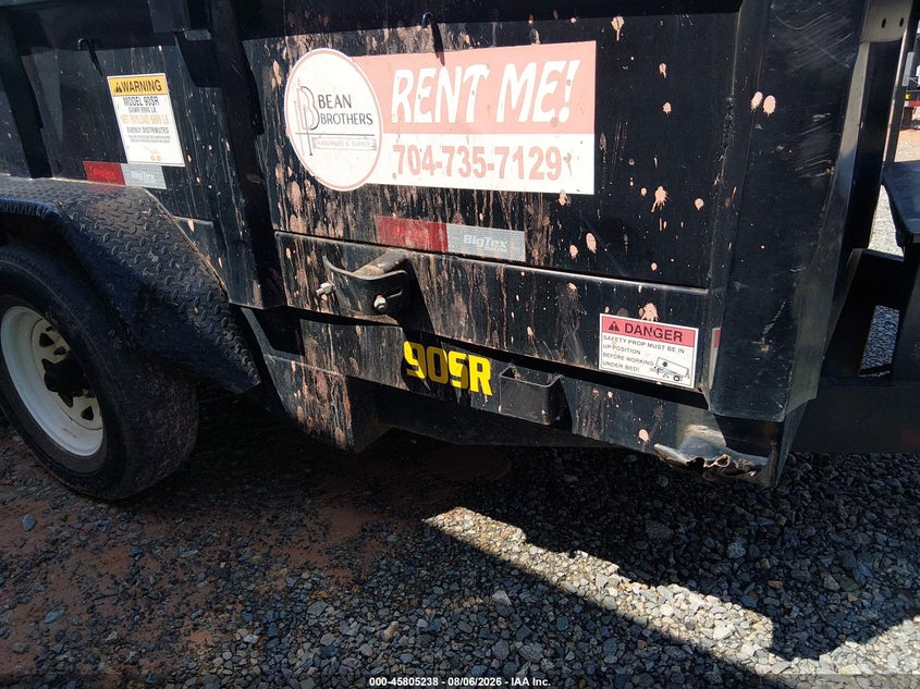 2023 BIG TEX TRAILER CO INC DUMP TRAILER auction photo 6