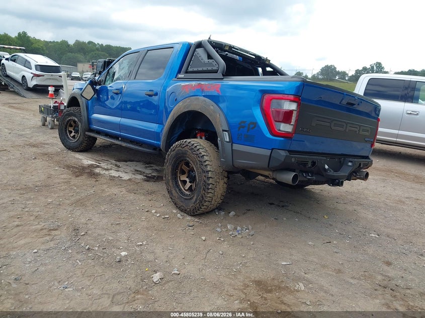 Vin: 1ftfw1rg5mfc18596, lot: 46304085, ford f-150 raptor 20213