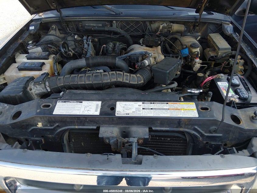 FORD RANGER 2000 VIN 1FTYR14V9YTB36240
