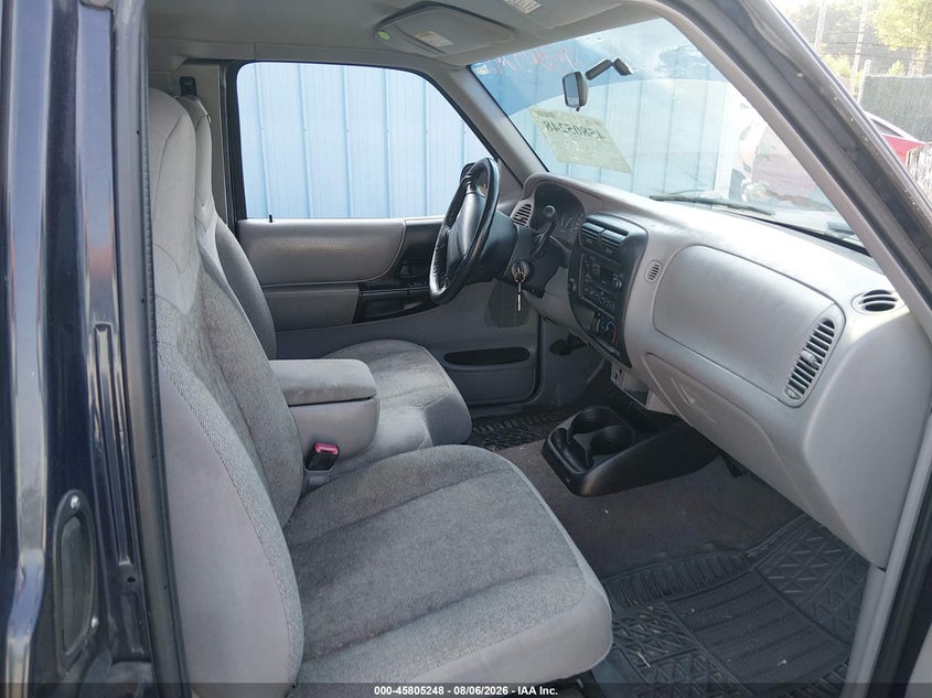 FORD RANGER 2000 VIN 1FTYR14V9YTB36240