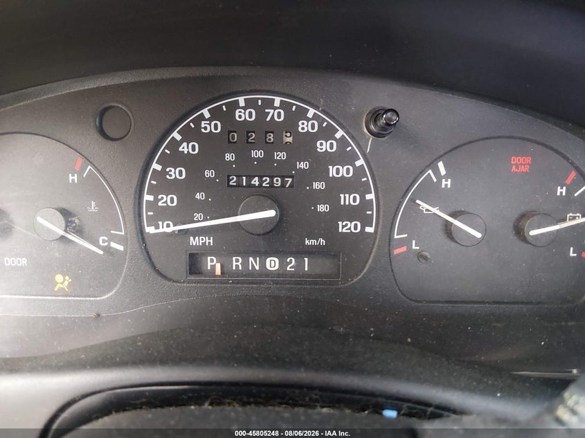FORD RANGER 2000 VIN 1FTYR14V9YTB36240