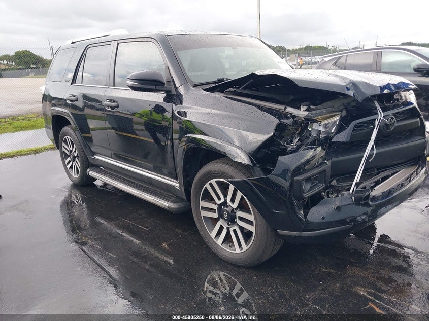 Vin: jtebu5jr7j5569306, lot: 46304096, toyota 4runner limited 2018 img_1