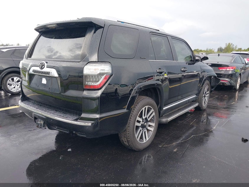 Vin: jtebu5jr7j5569306, lot: 46304096, toyota 4runner limited 20184