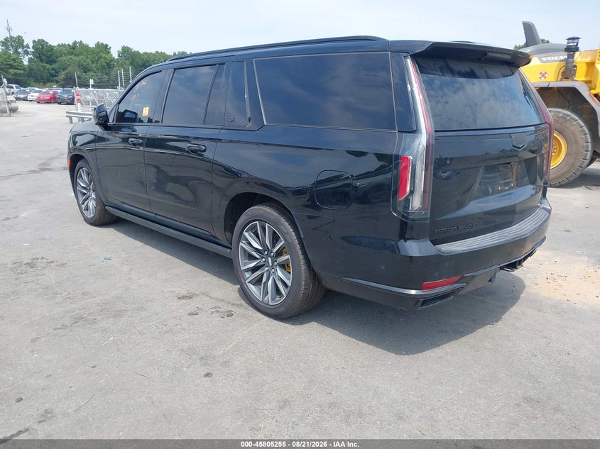 Vin: 1gys4rkl4nr287333, lot: 46304101, cadillac escalade esv 4wd sport platinum 20223