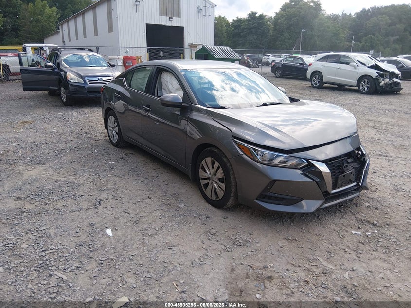Vin: 3n1ab8bvxpy286268, lot: 46304102, nissan sentra s xtronic cvt 2023 img_1