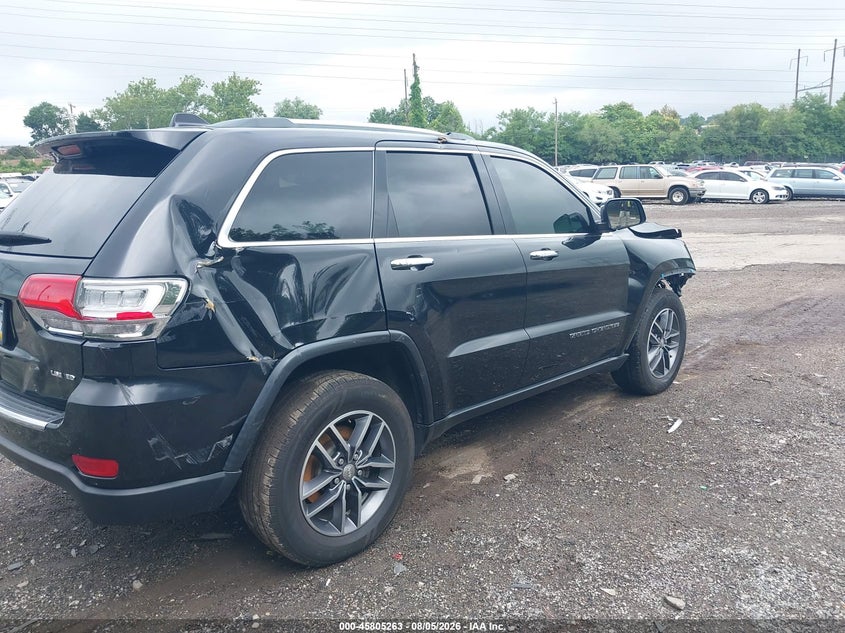 Vin: 1c4rjfbg0jc204380, lot: 46304109, jeep grand cherokee limited 4x4 20184