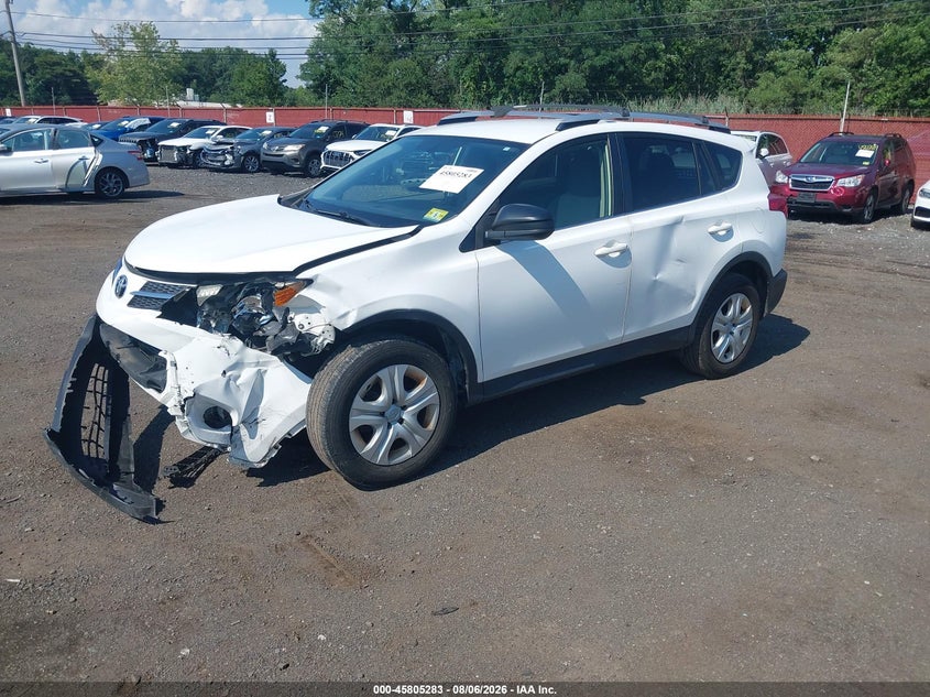 Vin: jtmbfrev7d5011649, lot: 46304129, toyota rav4 le 20132