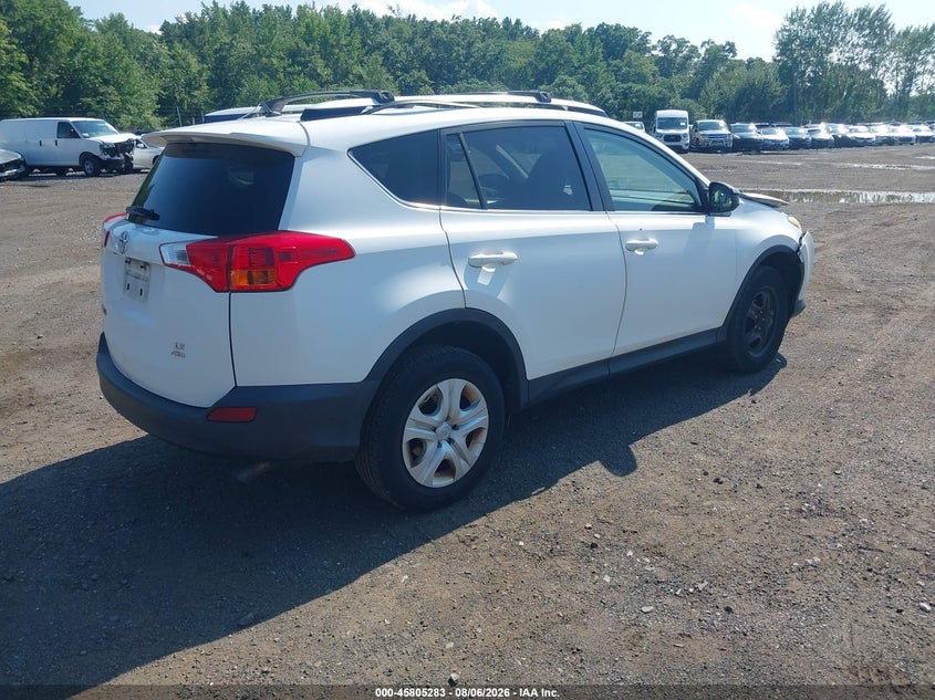 Vin: jtmbfrev7d5011649, lot: 46304129, toyota rav4 le 20134