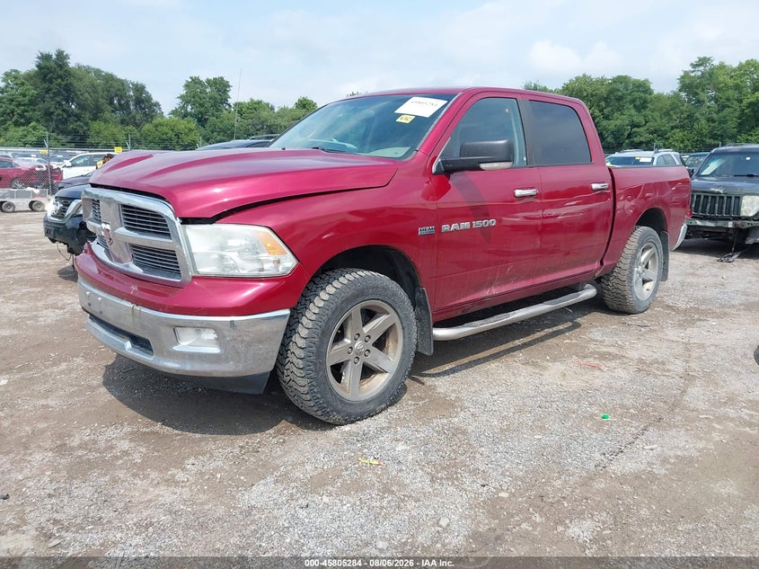 Vin: 1c6rd7lt4cs258497, lot: 46304130, ram 1500 big horn 20122