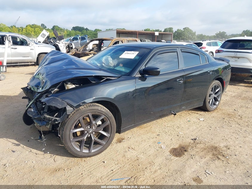 Vin: 2c3cdxbg9ph619307, lot: 46304133, dodge charger sxt 20232