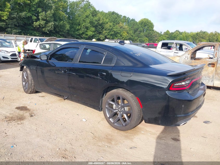 Vin: 2c3cdxbg9ph619307, lot: 46304133, dodge charger sxt 20233