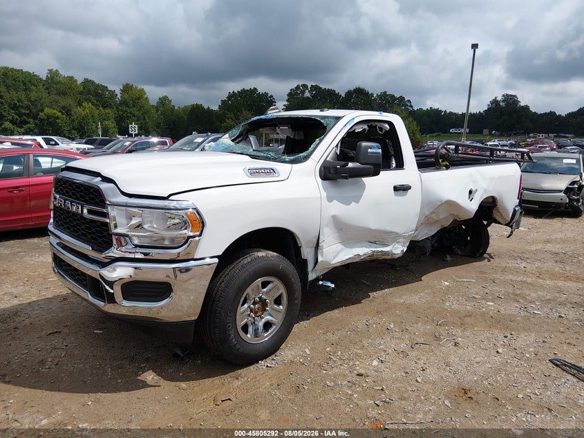 Vin: 3c6mr5aj8rg193381, lot: 46304138, ram 2500 tradesman 20242