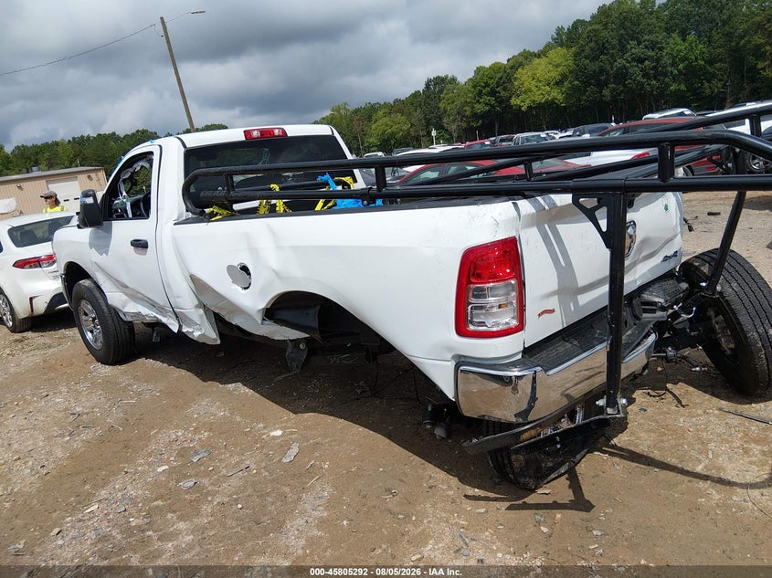 Vin: 3c6mr5aj8rg193381, lot: 46304138, ram 2500 tradesman 20243