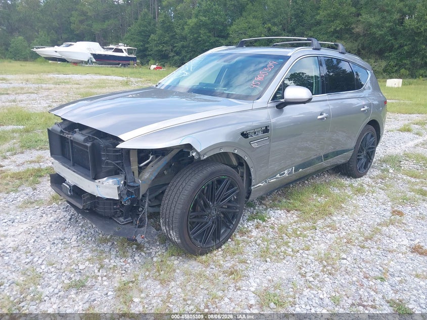 Vin: kmuhcesc7ru148373, lot: 46304155, genesis gv80 3.5t awd 20242