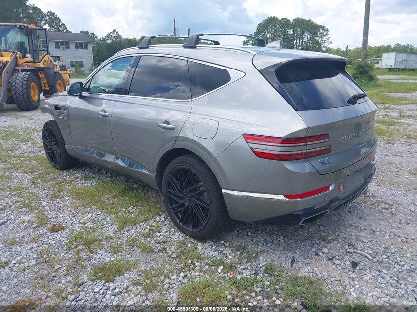 Vin: kmuhcesc7ru148373, lot: 46304155, genesis gv80 3.5t awd 20243