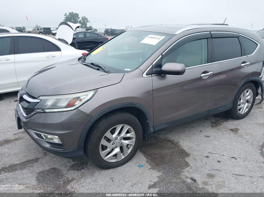 Vin: 5j6rm4h7xfl010914, lot: 46304170, honda cr-v ex-l 20152