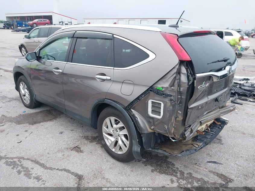 Vin: 5j6rm4h7xfl010914, lot: 46304170, honda cr-v ex-l 20153