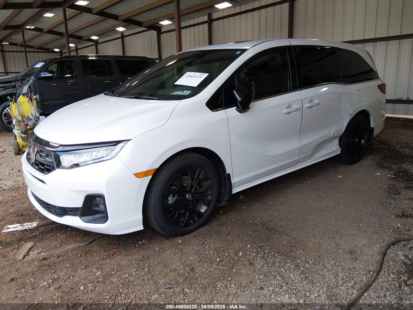 Vin: 5fnrl6h7xtb015808, lot: 46304175, honda odyssey sport-l 20262