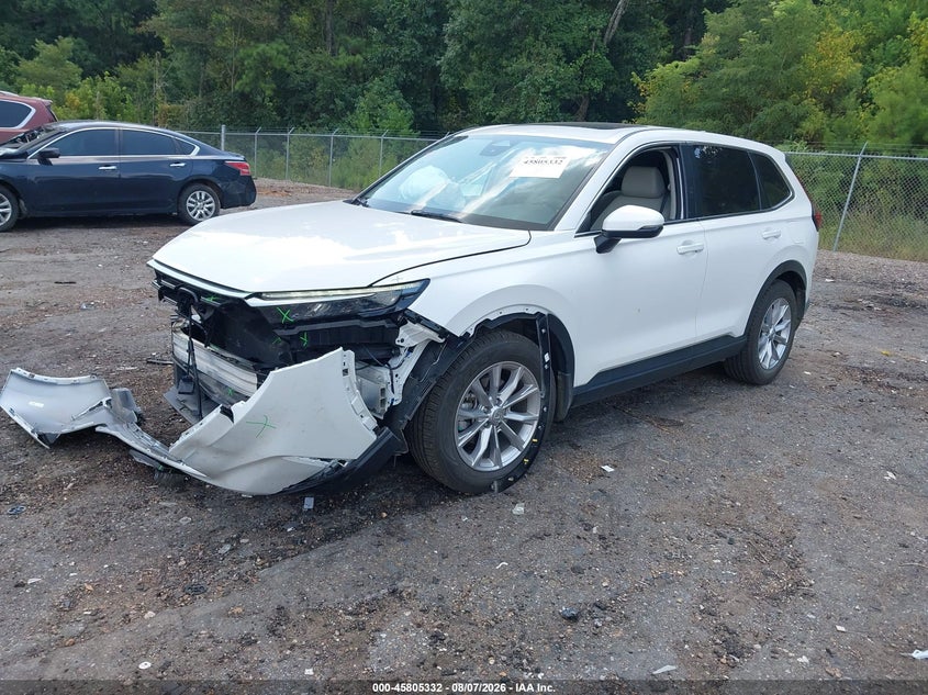 Vin: 2hkrs3h77rh310425, lot: 46304178, honda cr-v ex-l 2wd 20242
