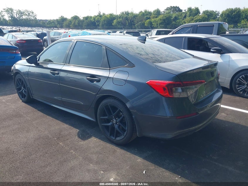 Vin: 2hgfe2f58nh522258, lot: 46304184, honda civic sport 20223