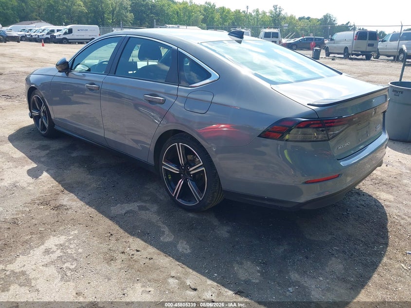 Vin: 1hgcy2f53ra085543, lot: 46304186, honda accord hybrid sport 20243