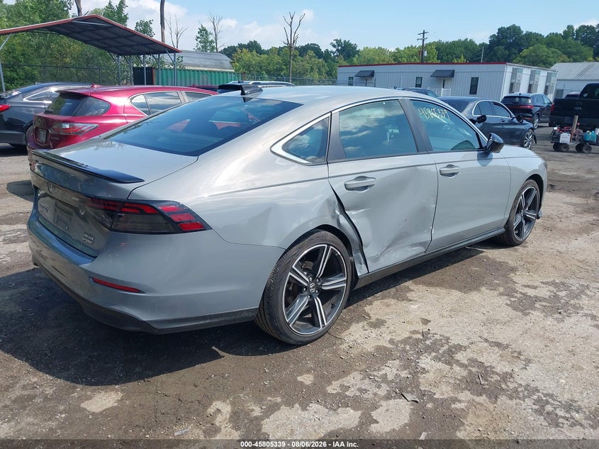 Vin: 1hgcy2f53ra085543, lot: 46304186, honda accord hybrid sport 20244