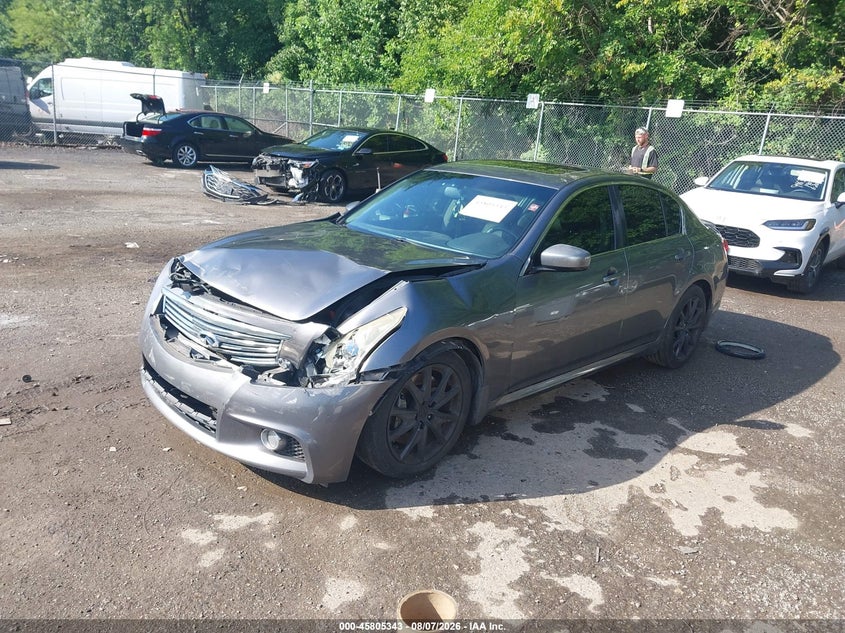 Vin: jn1cv6apxbm500503, lot: 46304189, infiniti g37 journey 20112