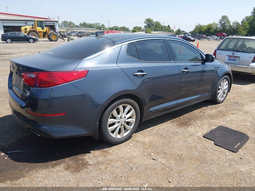 Vin: 5xxgn4a75fg369625, lot: 46304191, kia optima ex 20154