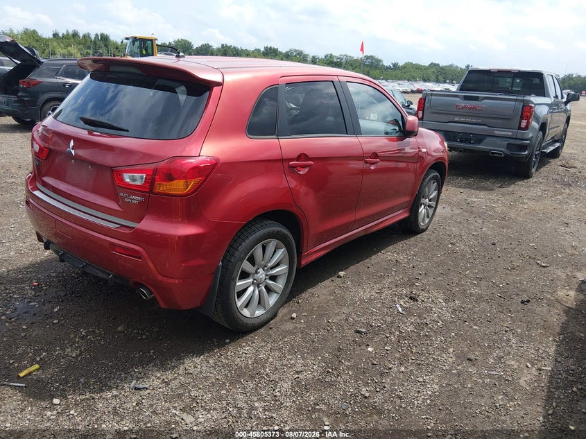 Vin: ja4ar4auxbz005976, lot: 46304219, mitsubishi outlander sport se 20114