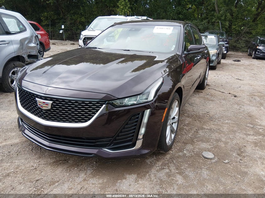 Vin: 1g6dt5rk2m0145494, lot: 46304227, cadillac ct5 premium luxury 20212