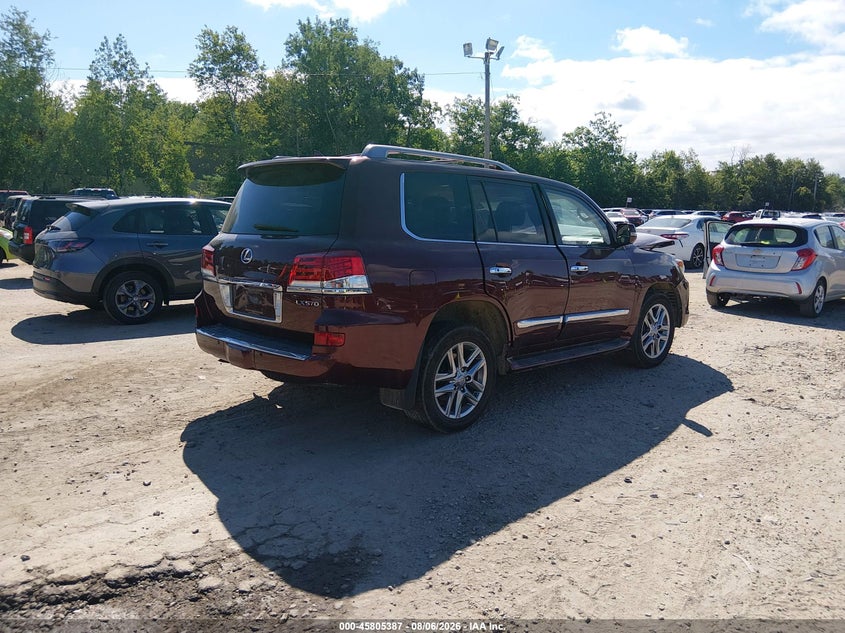 Vin: jtjhy7ax2d4125576, lot: 46304233, lexus lx 570 20134