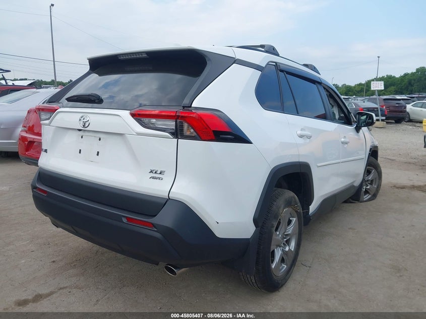 Vin: 2t3p1rfv8rc435121, lot: 46304253, toyota rav4 xle 20244