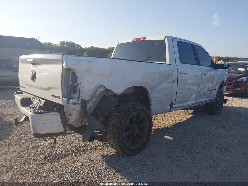 Vin: 3c6ur5dl7rg270111, lot: 46304255, ram 2500 big horn  4x4 6'4 box 20244