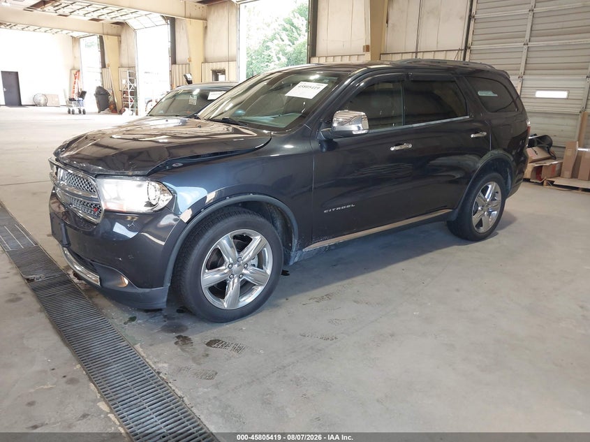 Vin: 1c4rdjeg7dc504864, lot: 46304265, dodge durango citadel 20132