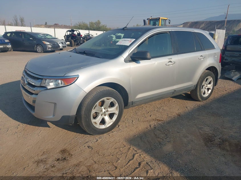 Vin: 2fmdk4jc1ebb50373, lot: 46304277, ford edge sel 20142