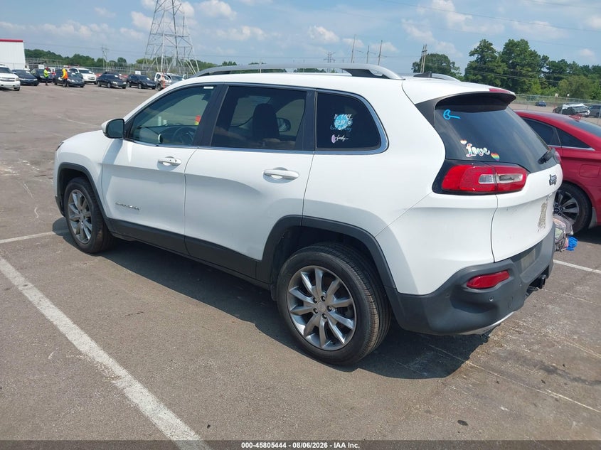 Vin: 1c4pjldx9jd558914, lot: 46304290, jeep cherokee limited fwd 20183