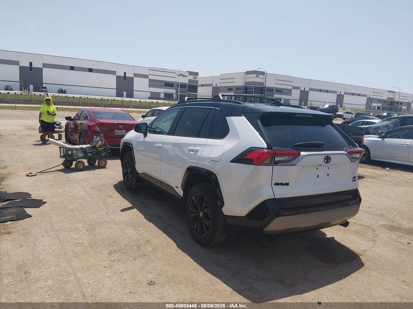 Vin: 4t3e6rfv7su195976, lot: 46304292, toyota rav4 hybrid xse 20253