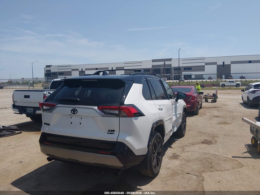 Vin: 4t3e6rfv7su195976, lot: 46304292, toyota rav4 hybrid xse 20254